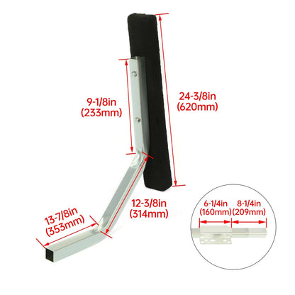 Bunk Board Guide for Pontoon Sailboat Trailer (24.4")
