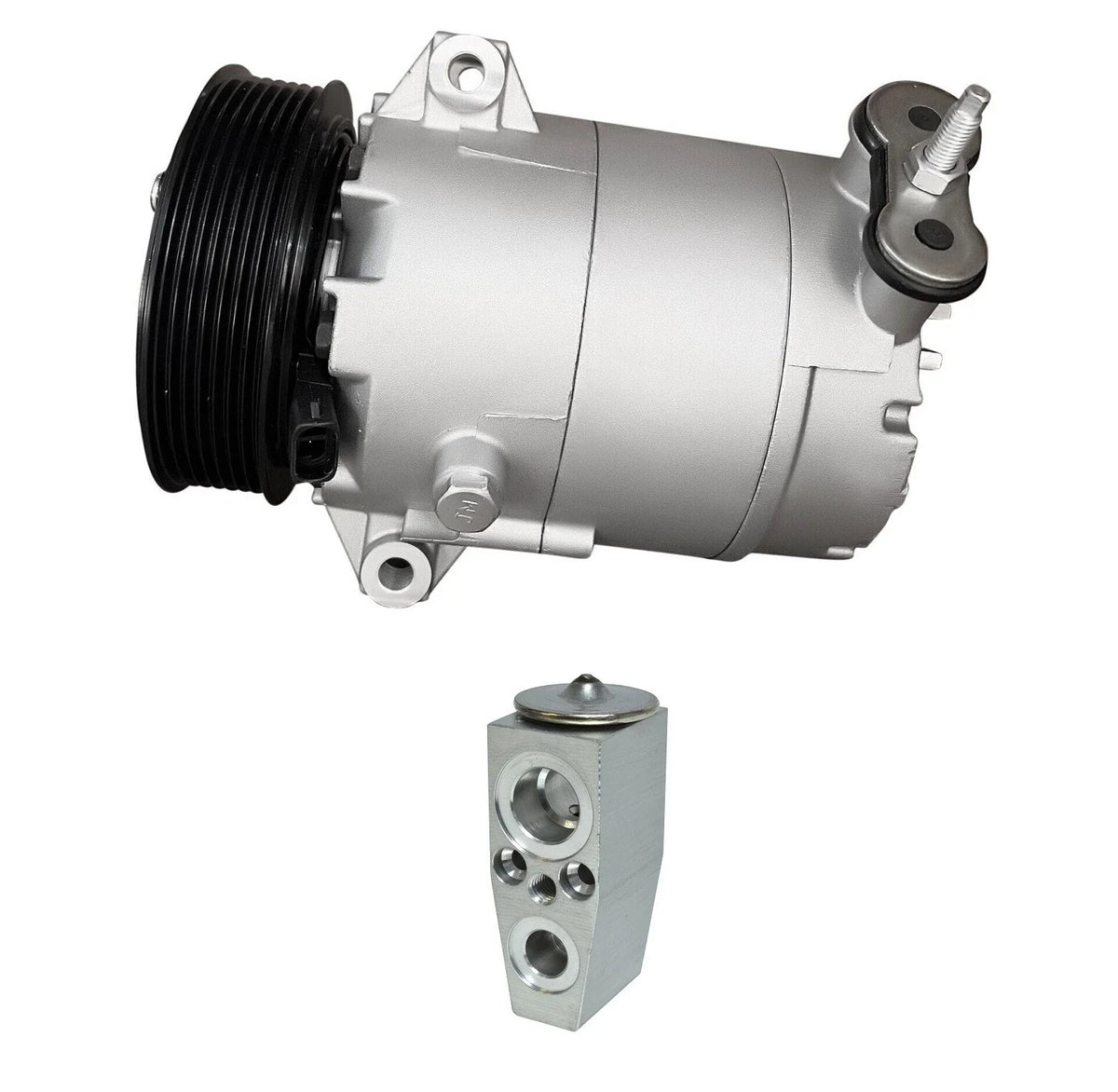 AC Compressor Kit Replacement for Chevrolet Malibu 2.4L Hybrid (2009–2010)