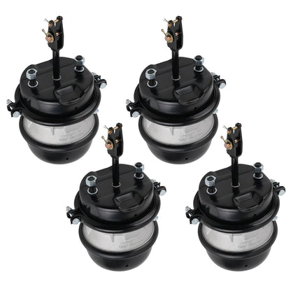 4x Type 3030 Air Brake Chamber 2.5" 64mm for (GTA-3030-WCR)