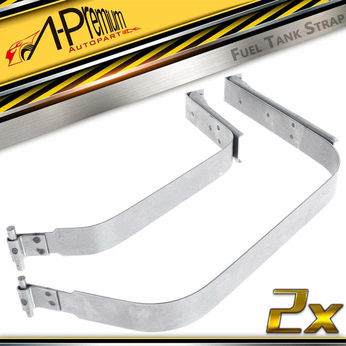 Set of 2 Fuel Tank Straps for Nissan Titan (2016–2023)