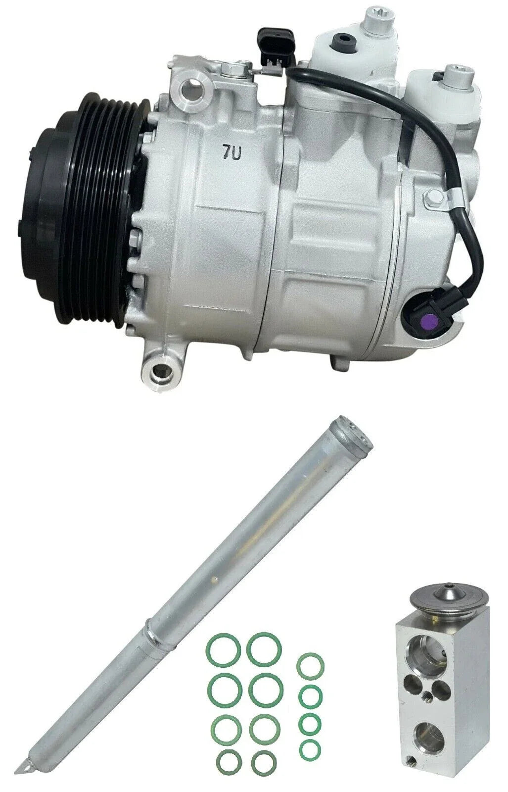 AC Compressor Kit Replacement for Mercedes GLE400 3.0L Turbo (2017–2017)