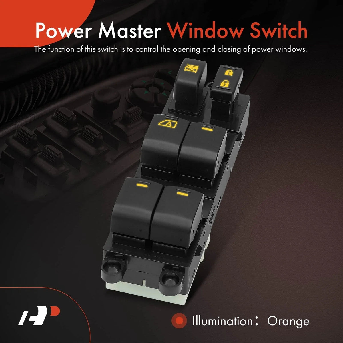 Power Window Switch for Nissan Versa Front Left (2010-2012)