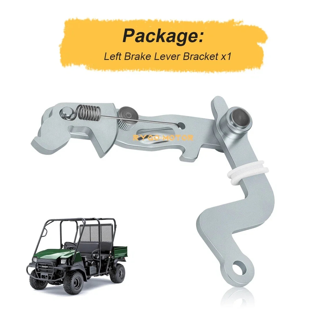 Left Brake Lever Bracket for Kawasaki Mule Models 2510 3000 3010