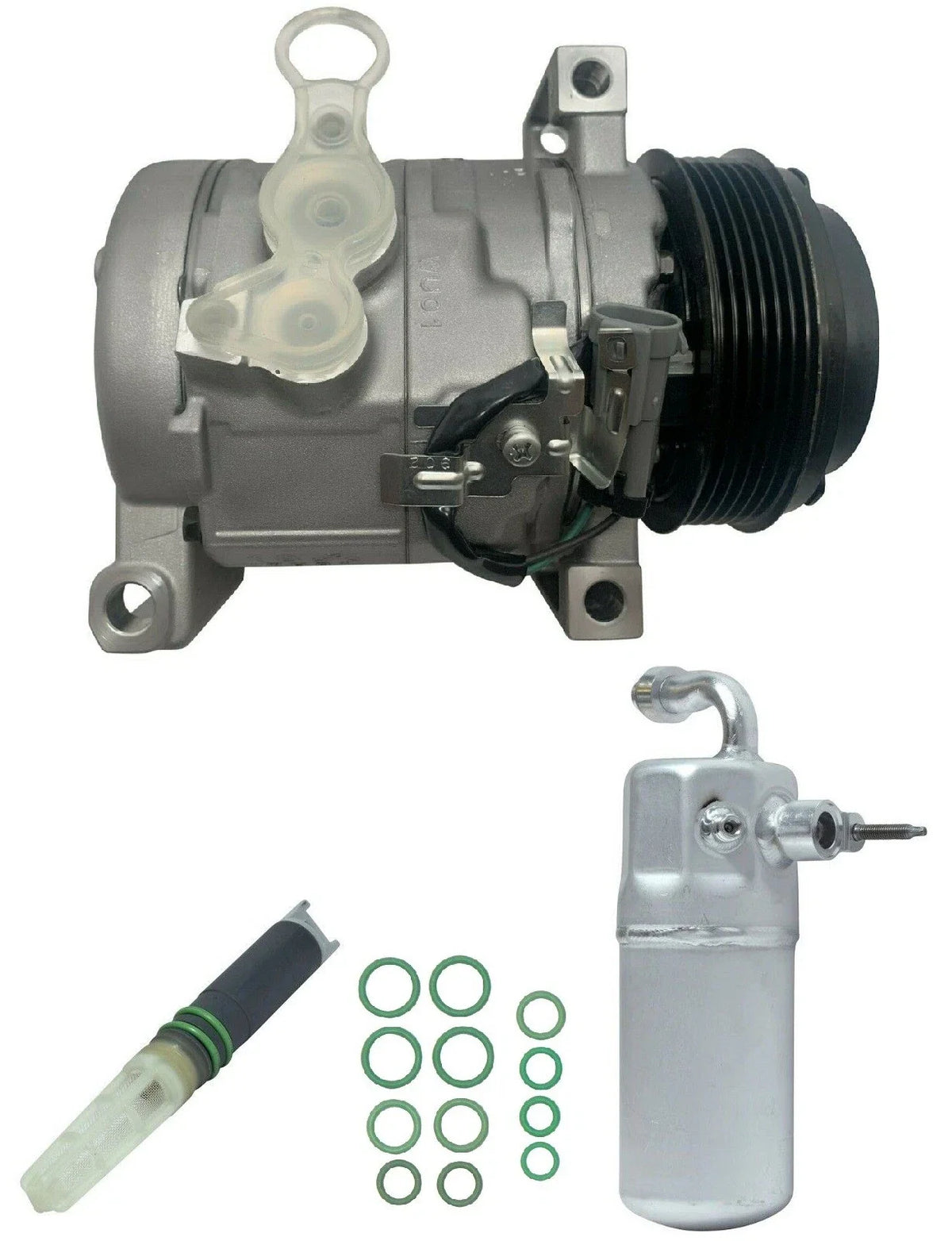 AC Compressor Kit Heavy Duty for GMC Sierra 2500 HD 6.6L (2011–2016)