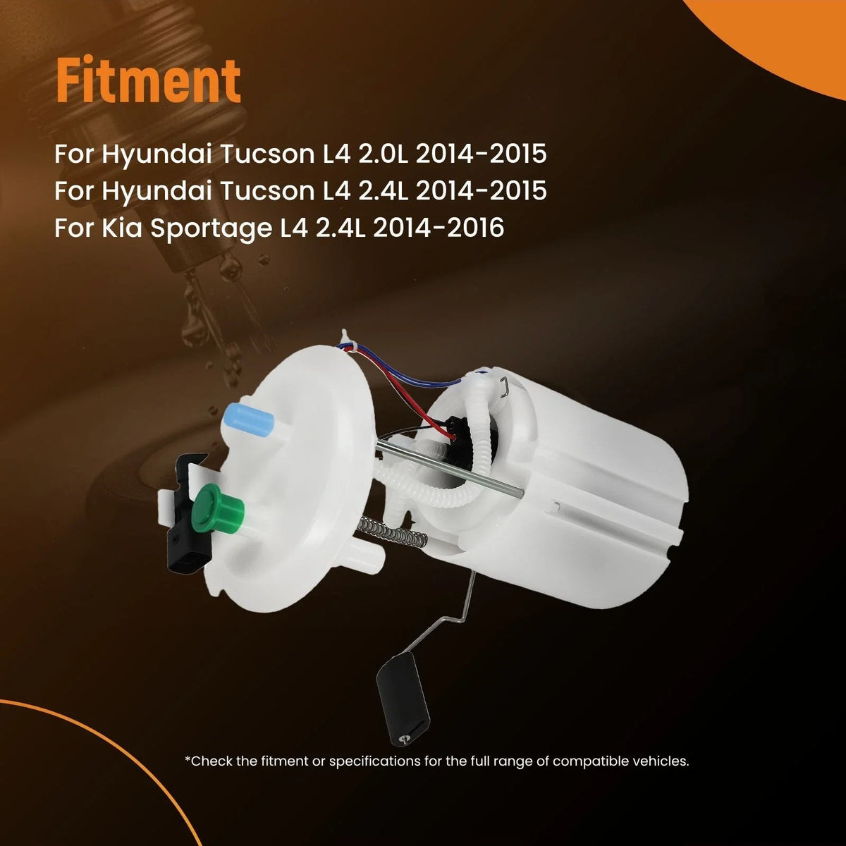 Fuel Pump Module Assembly for Kia Sportage (2014–2016) 2.4L L4 31110-2S600