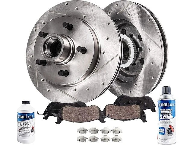Front Brake Pad and Rotor Kit for Mazda B4000 (2003–2004) DK967QF