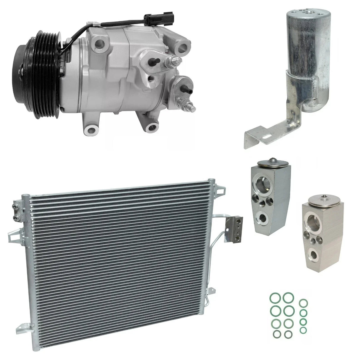 AC Compressor Kit With Condenser for Dodge Grand Caravan 3.6L (2019–2020)
