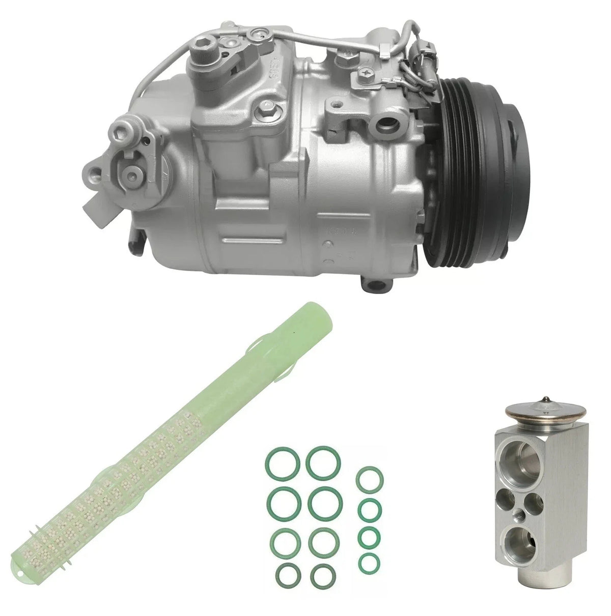 A/C Compressor Kit Replacement for BMW X6 4.4L Turbo (2011–2012)