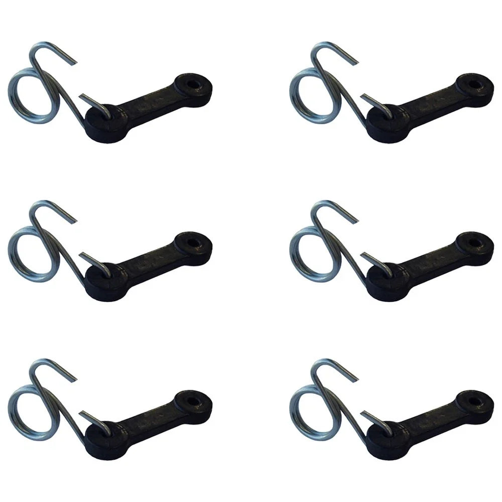 Pack of 6 Bagger Latch Strap & Hook for Husqvarna (Fits 160793, 532160793)