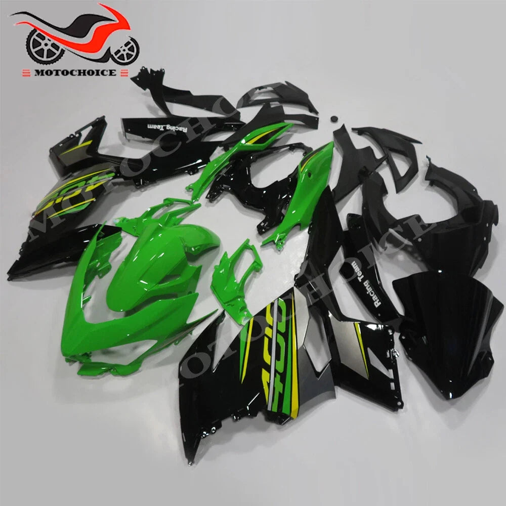 Fairing Kit for Kawasaki Ninja 400 (2018–2023) Green ABS Bodywork
