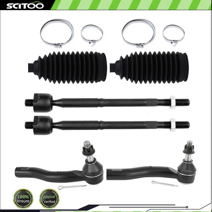 Rack and Pinion Bellow with Front Tie Rod End for 2004-2009 Prius