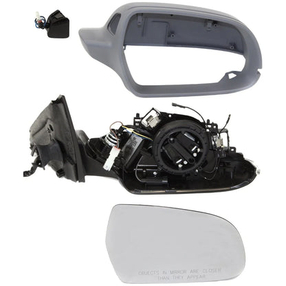 Heated Anti-Glare Right Power Mirror for Audi A4 (2010–2011) Manual Folding