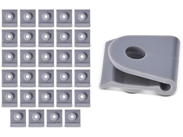 Set of 4 Bumper Cover Retainer Clips for Mazda CX-7 (2007–2012) QS253DW
