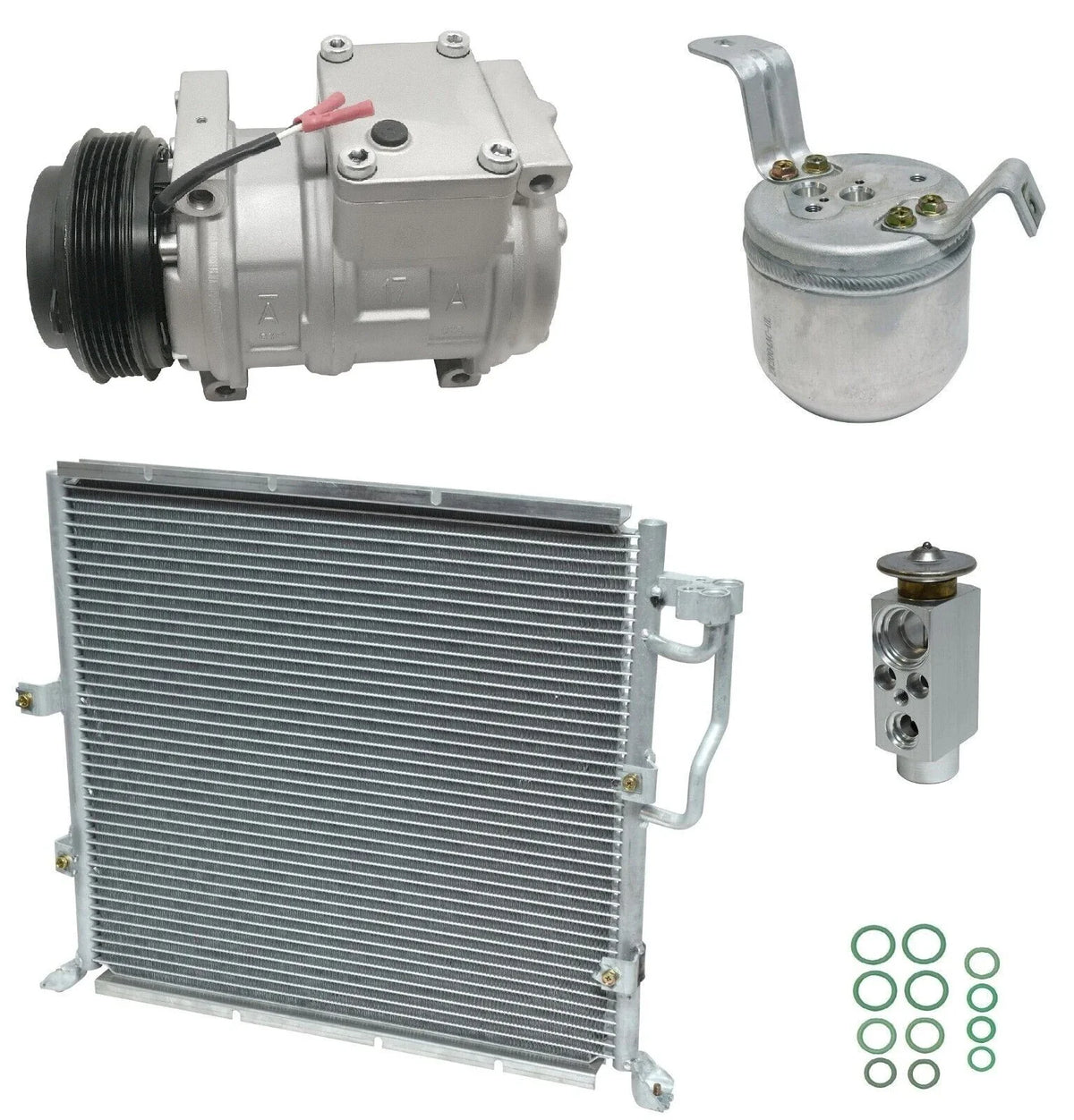 AC Compressor Kit With Condenser for BMW 323i 2.8L (1998–1999)