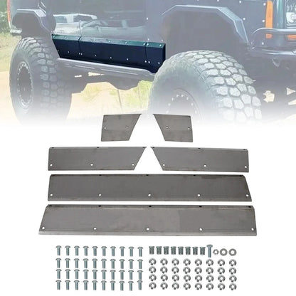 Side Panel Armor for Lower Door on Jeep Cherokee XJ 1984–2001