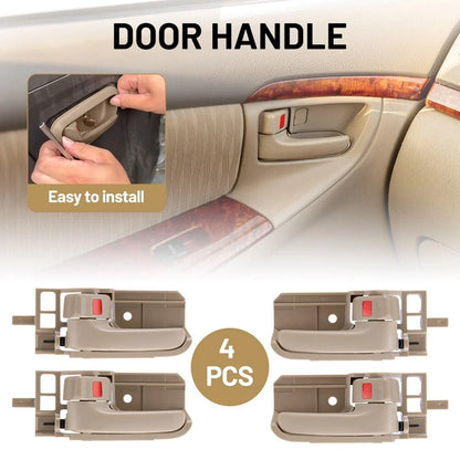 Set of 4 Inside Door Handles for Toyota Corolla Matrix (2003–2008)