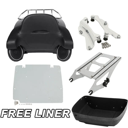 Trunk Pad with Speakers Plate for Road Glide Harley 2014-2026
