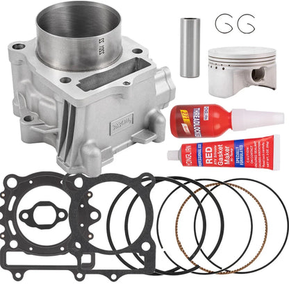 Top End Kit 84.5mm Cylinder Piston for HiSUN 400 HS YS MASSIMO MSU BENNCHE