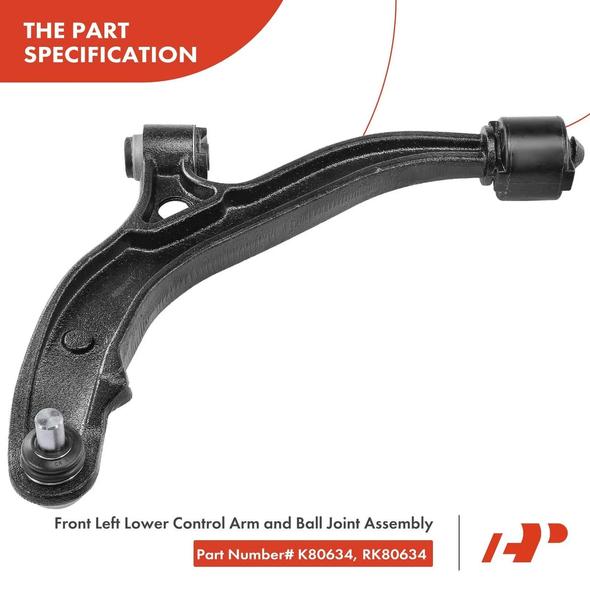 4 Front Sway Bar Links for Control Arm - Dodge Caravan 2008 to 2020