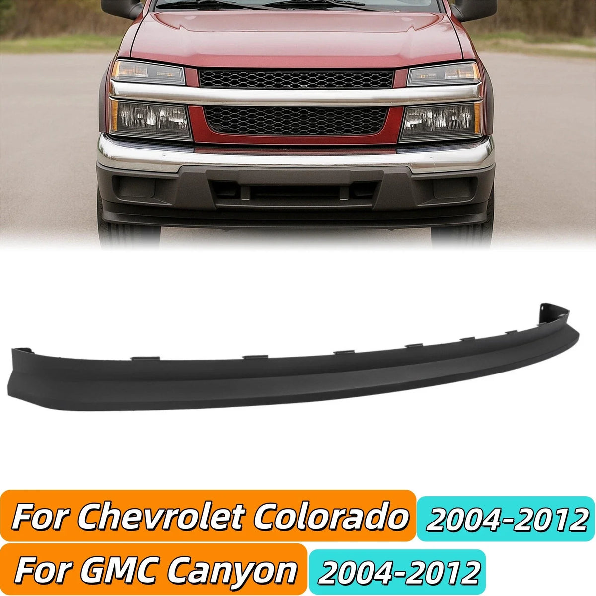 Front Lower Valance Air Deflector for Chevrolet Colorado/GMC Canyon (2004–2012)