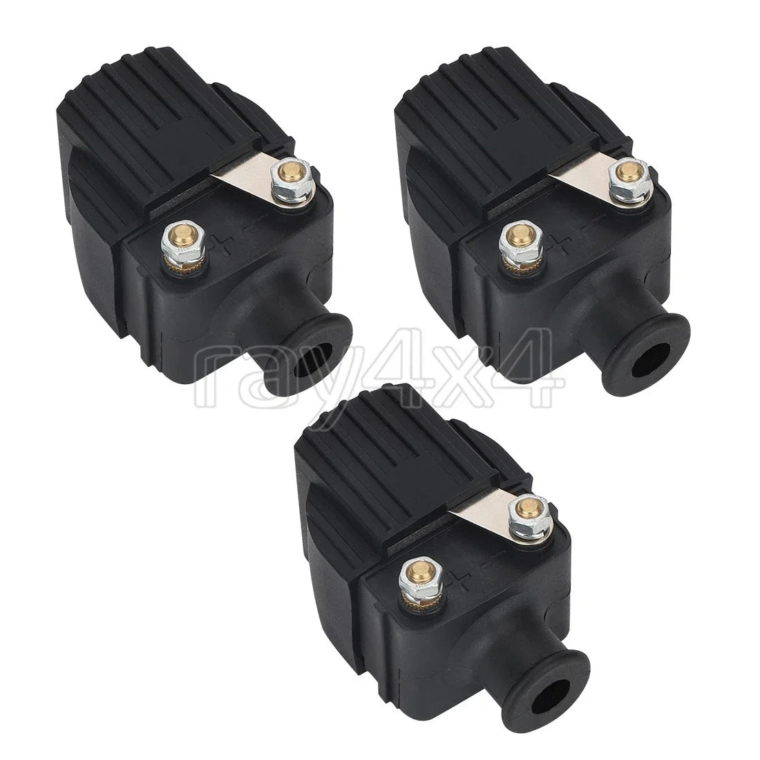 3-Pack Ignition Coils for Mercury Mariner 25HP (1990-2006) 339-7370A13