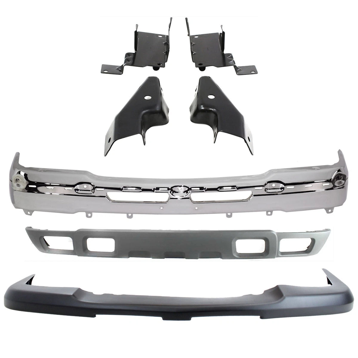Front Bumper Face Bar for Chevy Silverado 1500/2500 (2003–2004)