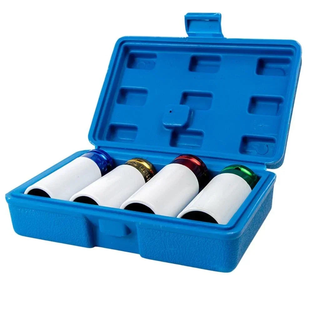 Multiple Size Tire Screw Socket Set for Automotive Applications