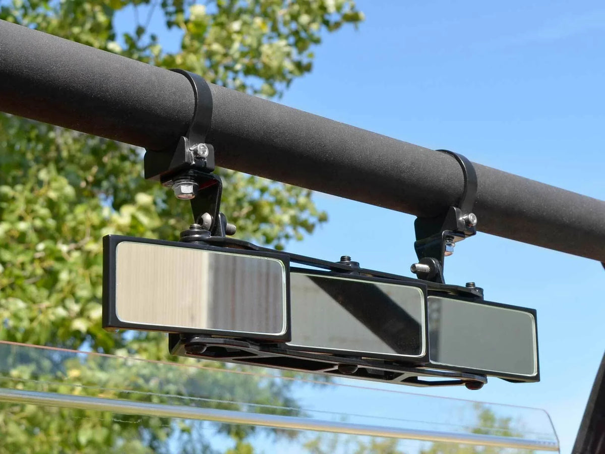 3 Panel Rear View Mirror for Polaris Ranger Fullsize 700 / XP 800 / 570
