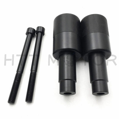 2X Frame Sliders for Suzuki Hayabusa GSXR 1300 (2008–2012) Black
