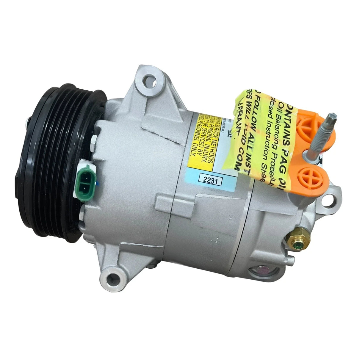 OEM Mahle AC Compressor Replacement for Pontiac Pursuit 2.2L (2005–2009)