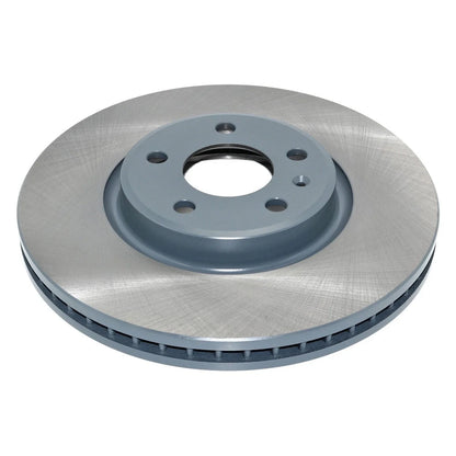 Front Rotors & Akebono EURO Ceramic Brake Pads Kit for Audi Q5 (2013)