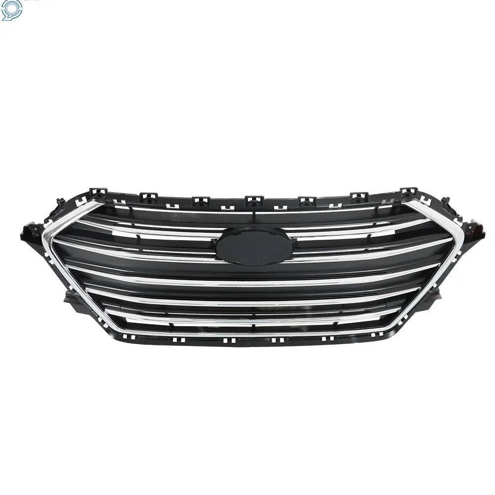 Front Bumper Grille for Hyundai Elantra (2017–2018) Chrome Trim