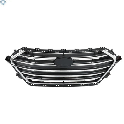 Front Bumper Grille for Hyundai Elantra (2017–2018) Chrome Trim