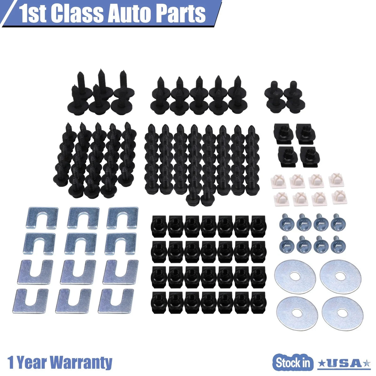 162pc Front End Sheet Metal Hardware Kit for Chevy Buick Pontiac Olds