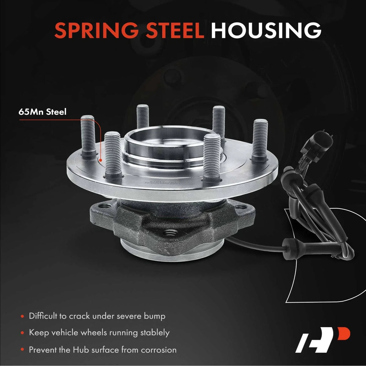 Wheel Hub & Bearing Assembly w/ABS, Rear for Nissan Armada 2012-2015