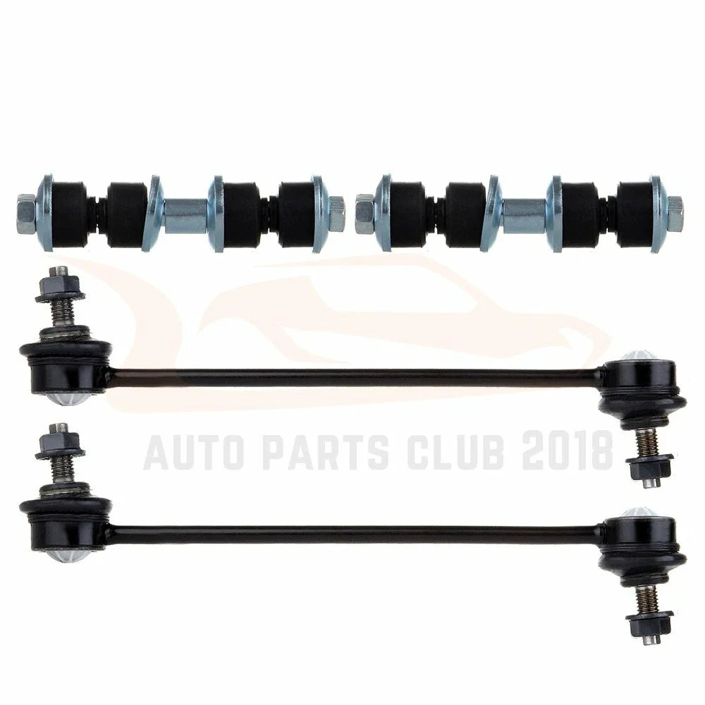 Set of 4 Front & Rear Sway Bar Links for Ford Focus (2000–2010)