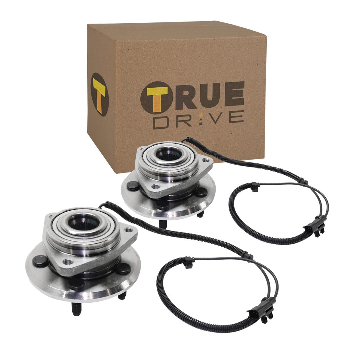 Wheel Hubs for Jeep Liberty (2008–2012) Front Left & Right with Bearing & Sensor