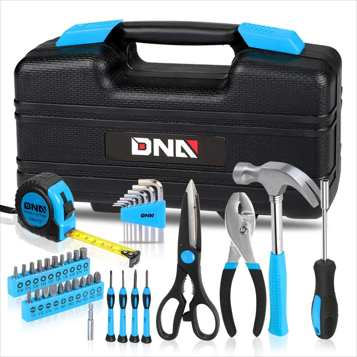 39-Piece Household Toolbox Set for (Universal)