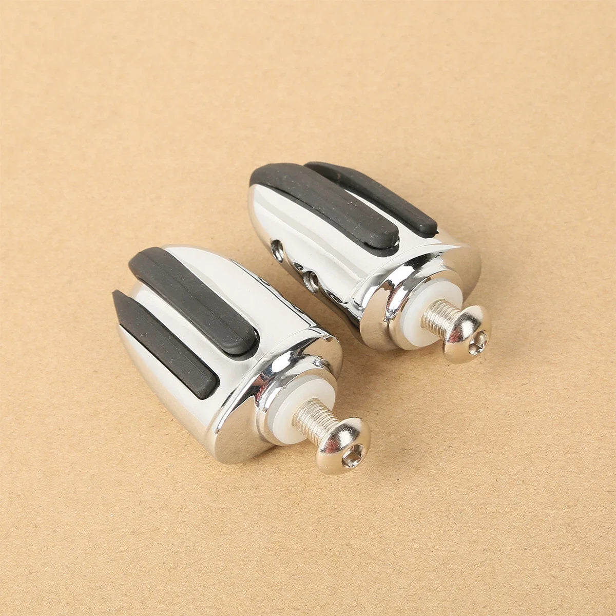 2X Shifter Pegs for Harley Electra Street Road King Glide (Chrome)