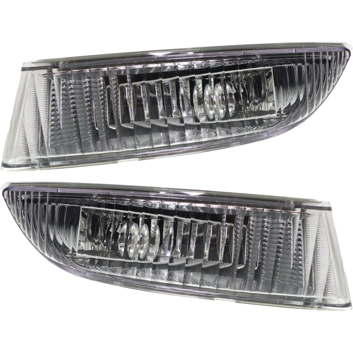 Set of 2 Clear Lens Fog Lights for Toyota Avalon (2003–2004) LH & RH w/ Bulbs