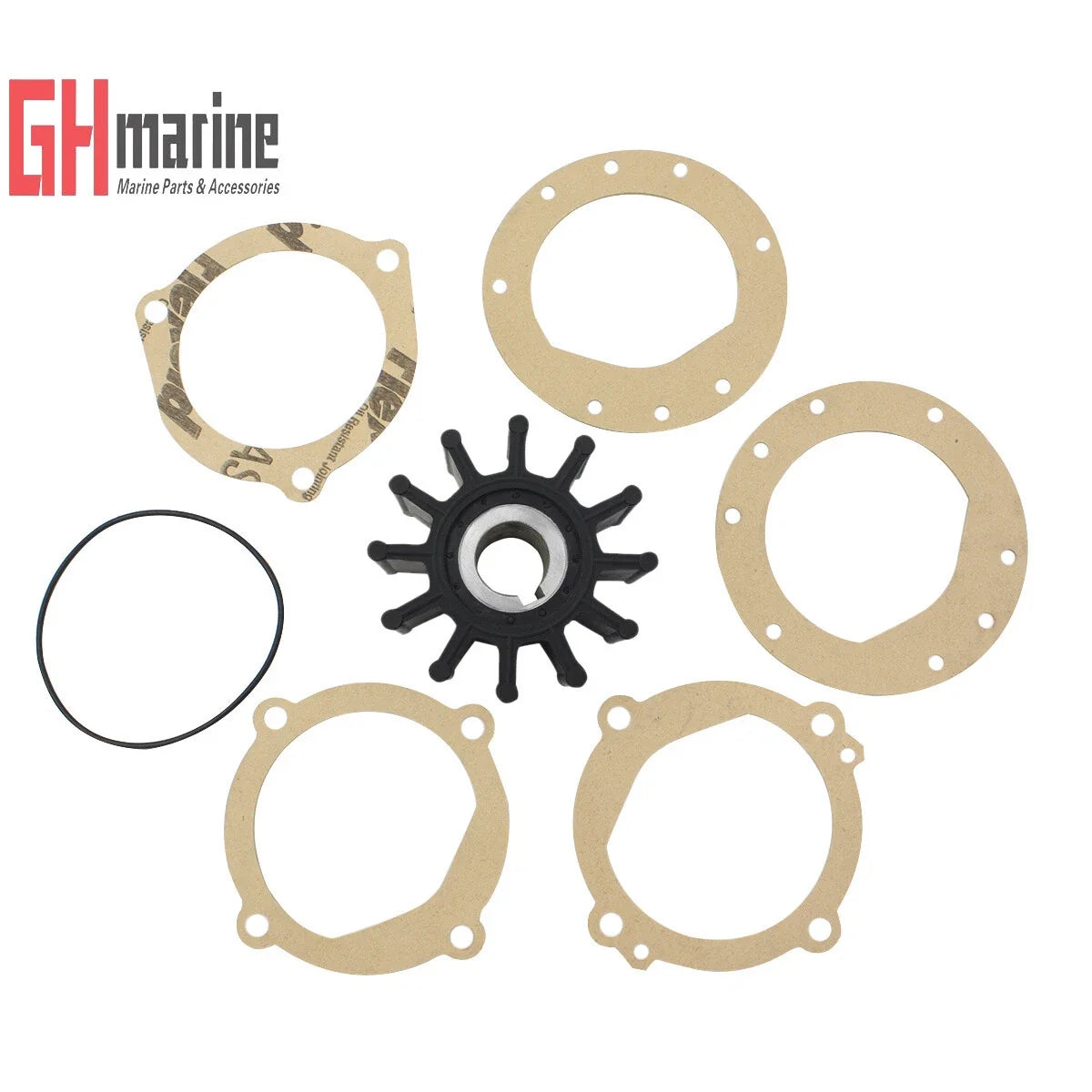Crusader Engine Flexible Impeller for Chevy Inboard Marine (RH Rotation)