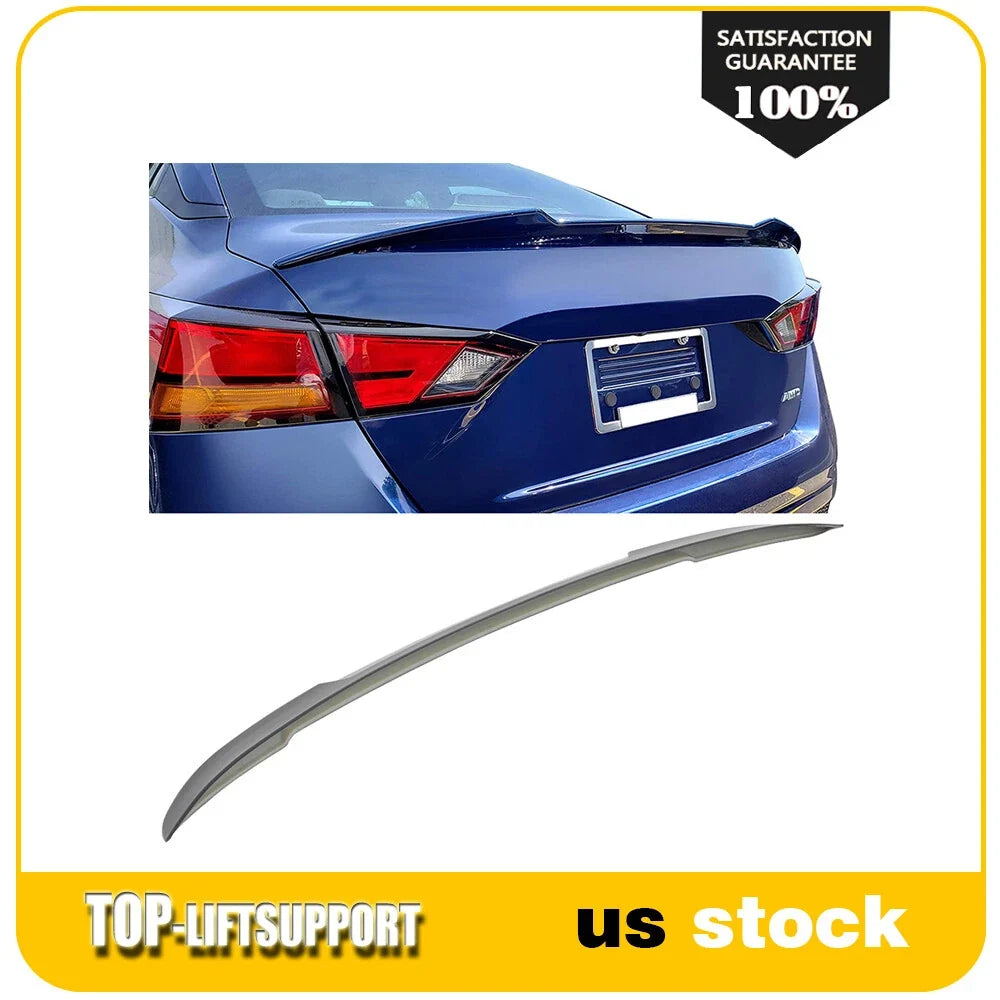Trunk Spoiler Wing for Nissan Altima (2019–2021) Glossy Black ABS