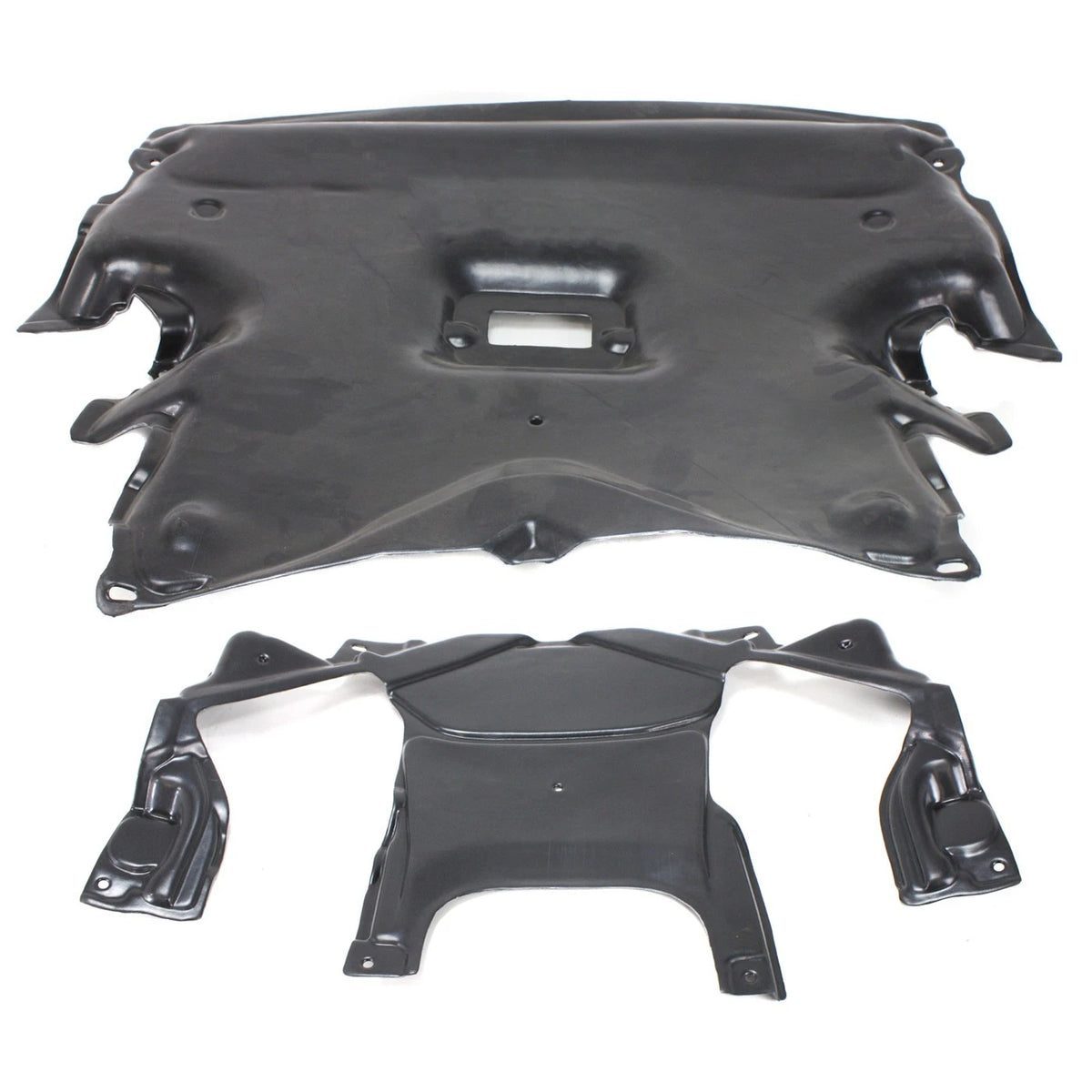 Set of 2 Engine Splash Shields for Mercedes Benz CLK55 AMG (2003–2006)