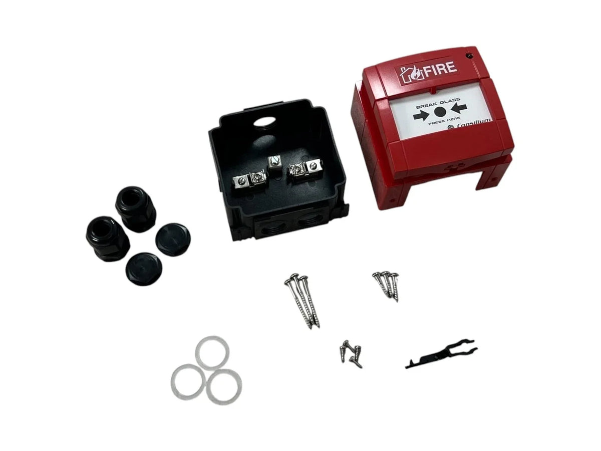 Manual Call Point MCP for Salwico Fire Alarm Systems 5200031-02B