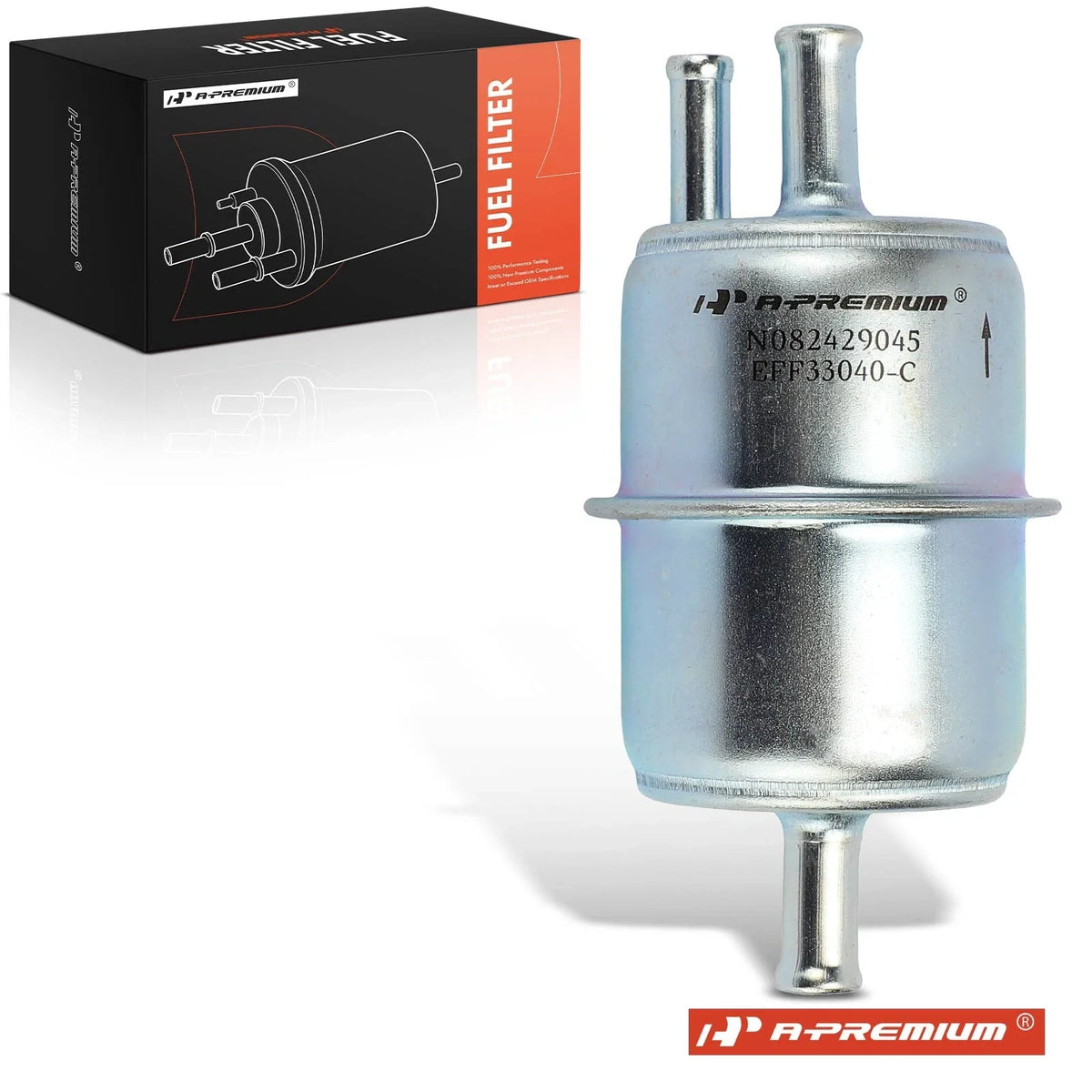 Fuel Complete In-Line Filter for Ford Mustang Jeep Cherokee