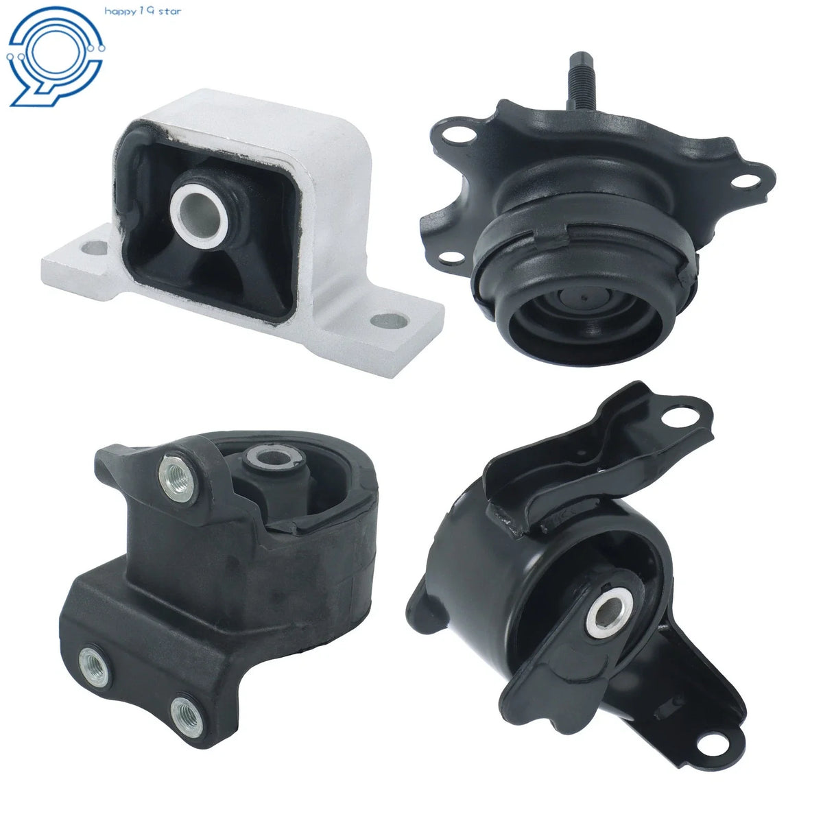 Set of 4 Engine Motor & Transmission Mounts for Honda Element (2003–2006)