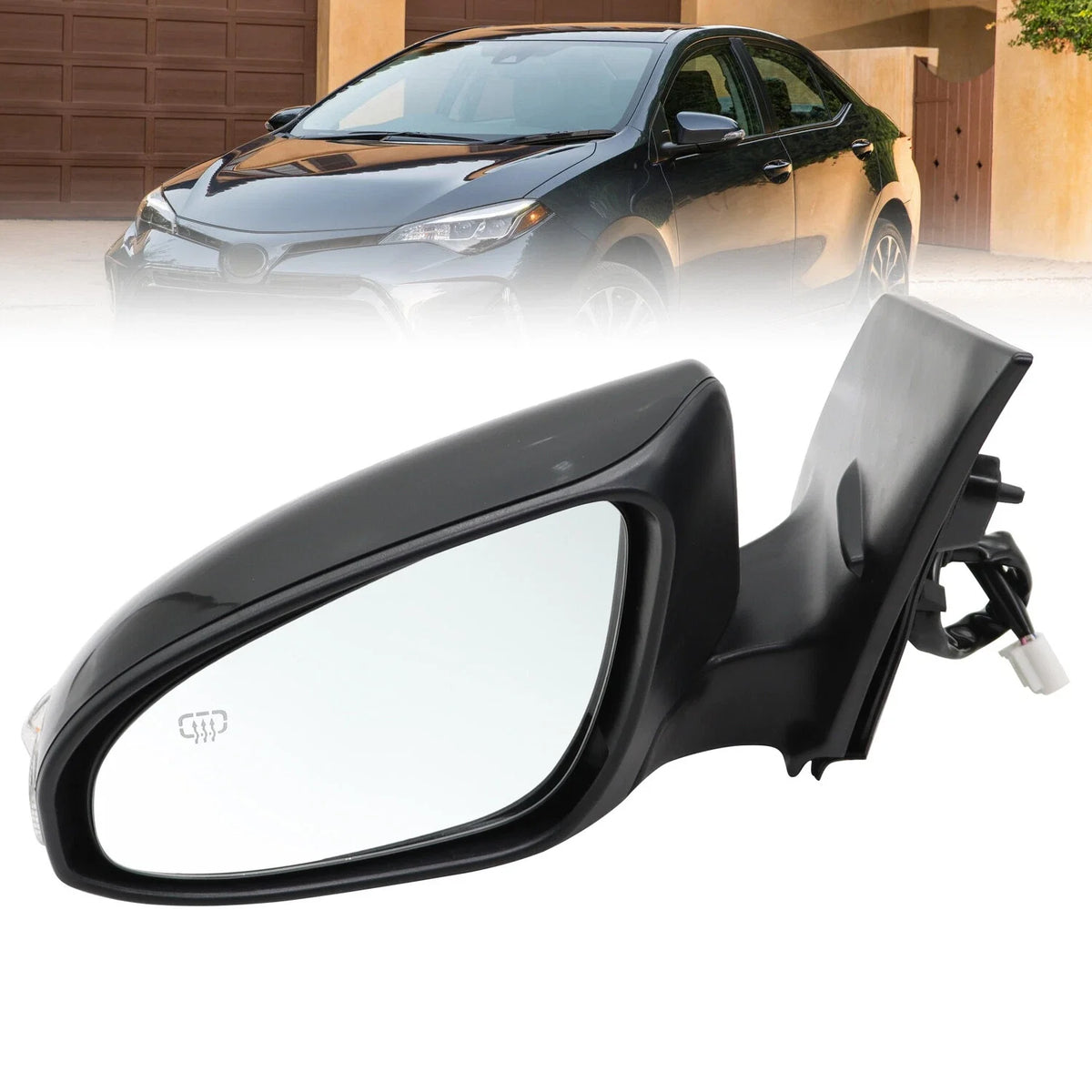 Left Heated Mirror Assembly for Toyota Corolla (2014-2019)
