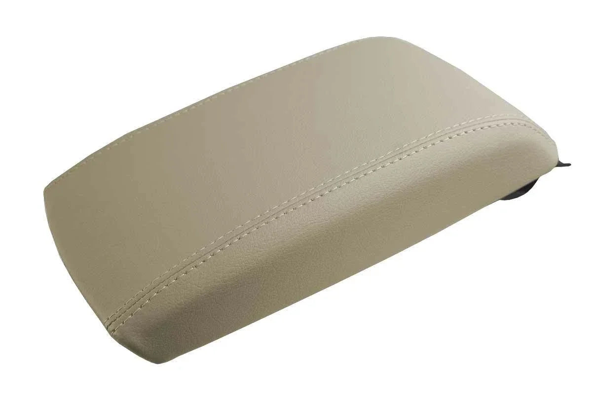 Leather Console Lid Pull Over Armrest Cover for Mazda 6 (2009–2013) Beige