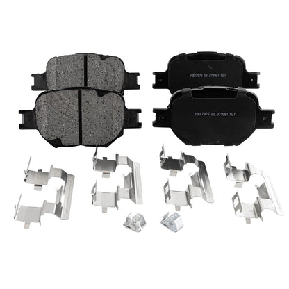 Set of 4 Ceramic Brake Pads for 2000–2005 Toyota Celica