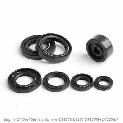 Oil Seal Rebuild Kit for Yamaha DT125E DT125 DT125R Engine 1989-1996